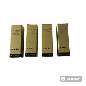 CHANEL SUBLIMAGE LE CRÈME SKIN TEXTURE SUPREME Sample Size Set of 4